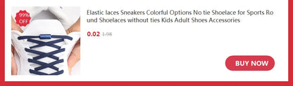 Swivel Buckle Elastic Laces Sneakers Automatic Shoelaces Without ties Adult Kids Thick Round Shoelace No Tie Shoe laces 1Pair