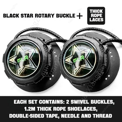 Swivel Buckle Elastic Laces Sneakers Automatic Shoelaces Without ties Adult Kids Thick Round Shoelace No Tie Shoe laces 1Pair